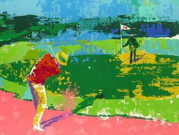 Chipping on AP 1972 Limited Edition Print - LeRoy Neiman Chipping on AP 1972 Limited Edition Print - LeRoy Neiman