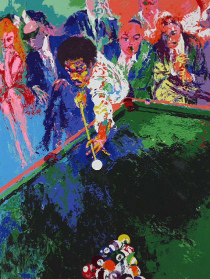 Black Break 1973 Limited Edition Print by LeRoy Neiman Black Break 1973 Limited Edition Print by LeRoy Neiman