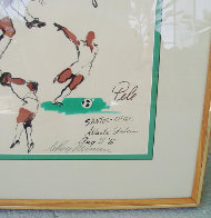 Pele (Soccer) 16x22 Original Painting by LeRoy Neiman - 1 Pele (Soccer) 16x22 Original Painting by LeRoy Neiman - 1
