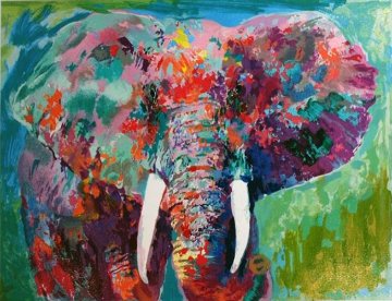 Charging Bull 2006 Limited Edition Print - LeRoy Neiman Charging Bull 2006 Limited Edition Print - LeRoy Neiman