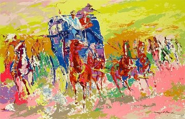 Homage to Remington 1973 Limited Edition Print - LeRoy Neiman Homage to Remington 1973 Limited Edition Print - LeRoy Neiman