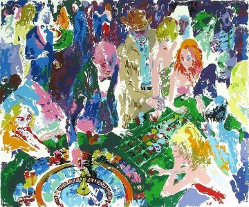 Casino 1972 Limited Edition Print - LeRoy Neiman Casino 1972 Limited Edition Print - LeRoy Neiman