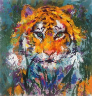 Portrait of the Tiger 1998 Limited Edition Print by LeRoy Neiman - 0 Portrait of the Tiger 1998 Limited Edition Print by LeRoy Neiman - 0