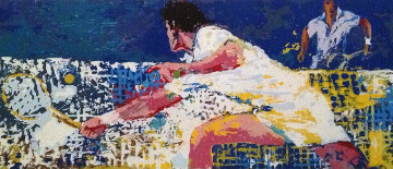 Ped Lob 1973 Limited Edition Print - LeRoy Neiman Ped Lob 1973 Limited Edition Print - LeRoy Neiman