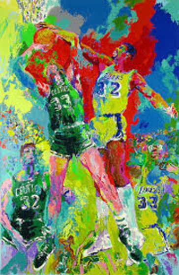 Magic Johnson 1988 Limited Edition Print by LeRoy Neiman Magic Johnson 1988 Limited Edition Print by LeRoy Neiman