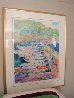 Harbor At Monaco 1988 Limited Edition Print by LeRoy Neiman - 1