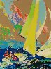 Normandy Sailing 1980 Limited Edition Print by LeRoy Neiman - 0 Normandy Sailing 1980 Limited Edition Print by LeRoy Neiman - 0