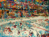 Slapshot 1974 - Hockey Limited Edition Print by LeRoy Neiman - 2