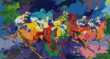 Race I 1972 Limited Edition Print - LeRoy Neiman Race I 1972 Limited Edition Print - LeRoy Neiman