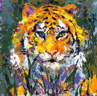 Portrait of the Tiger 1998 Limited Edition Print - LeRoy Neiman Portrait of the Tiger 1998 Limited Edition Print - LeRoy Neiman
