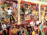 F.X. McRory's Whiskey Bar 1980 Huge Limited Edition Print by LeRoy Neiman - 2
