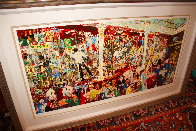 F.X. McRory's Whiskey Bar 1980 Huge Limited Edition Print by LeRoy Neiman - 1