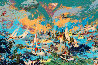 Spectator's Fleet - America's Cup 1978 Limited Edition Print by LeRoy Neiman - 0 Spectator's Fleet - America's Cup 1978 Limited Edition Print by LeRoy Neiman - 0