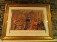 St Marks Square, Venice Italy 2013 Limited Edition Print by LeRoy Neiman - 1