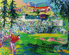 Amphitheater At Riviera  1991 - Los Angeles, California - Golf Limited Edition Print by LeRoy Neiman - 0