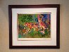 Jaguar Family 1980 Limited Edition Print by LeRoy Neiman - 2