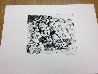 Soccer Etching 1980 Limited Edition Print by LeRoy Neiman - 2