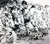 Soccer Etching 1980 Limited Edition Print by LeRoy Neiman - 0