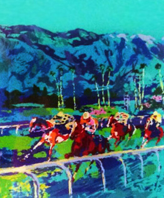 Santa Anita 1979 - Los Angeles, California by LeRoy Neiman