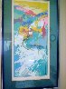 Downhill Skier 1973 Limited Edition Print by LeRoy Neiman - 1