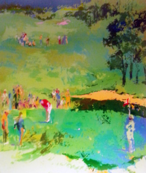 Golf Landscape 1976 Limited Edition Print by LeRoy Neiman Golf Landscape 1976 Limited Edition Print by LeRoy Neiman