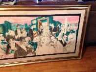 Polo Lounge 1989 Limited Edition Print by LeRoy Neiman - 1