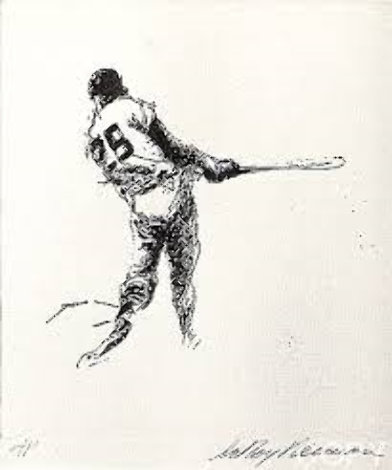 Hit AP 1972 from the Baseball Suite Limited Edition Print - LeRoy Neiman