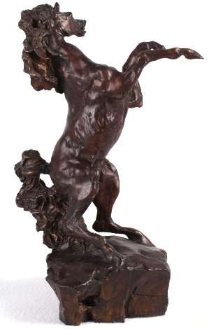Defiant Bronze Sculpture 1987 13 in Sculpture - LeRoy Neiman