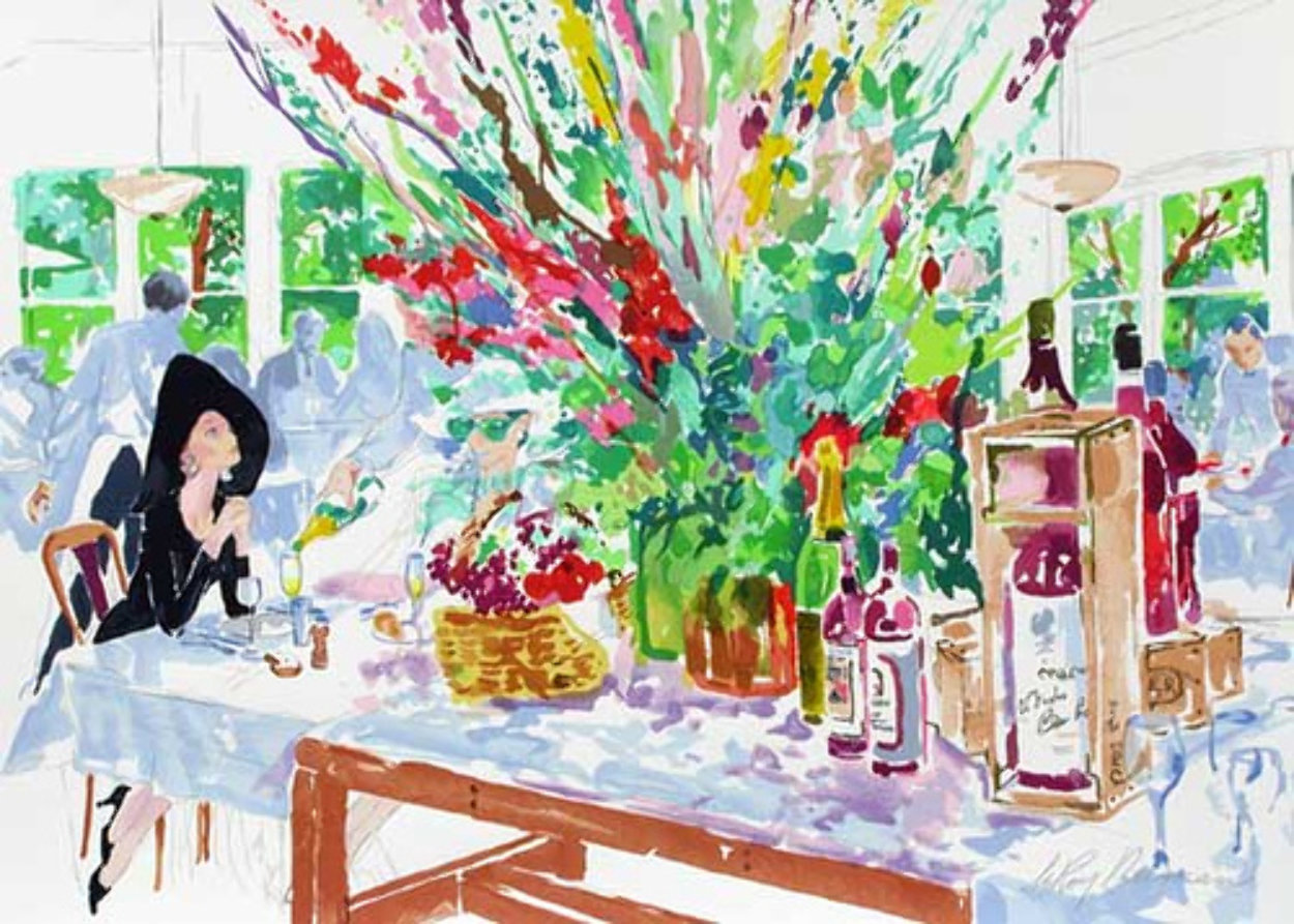 California Cuisine 1996 Limited Edition Print by LeRoy Neiman California Cuisine 1996 Limited Edition Print by LeRoy Neiman