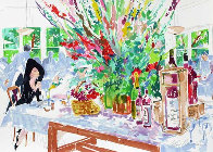 California Cuisine 1996 Limited Edition Print by LeRoy Neiman - 0 California Cuisine 1996 Limited Edition Print by LeRoy Neiman - 0