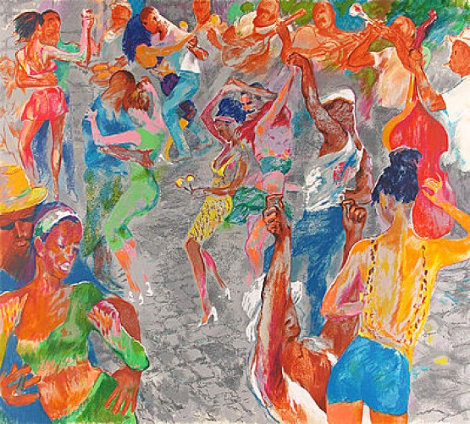 Havana Rhythm 2000 - Cuba Limited Edition Print - LeRoy Neiman