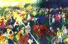 Paddock at Chantilly AP 1992 Limited Edition Print by LeRoy Neiman - 0
