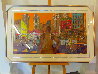 Harlem Streets 1982 - New York - NYC Limited Edition Print by LeRoy Neiman - 1