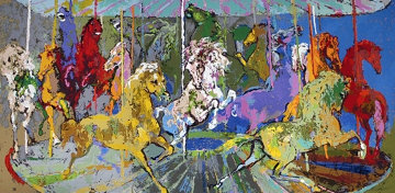Carousel PP 2006 Limited Edition Print - LeRoy Neiman Carousel PP 2006 Limited Edition Print - LeRoy Neiman
