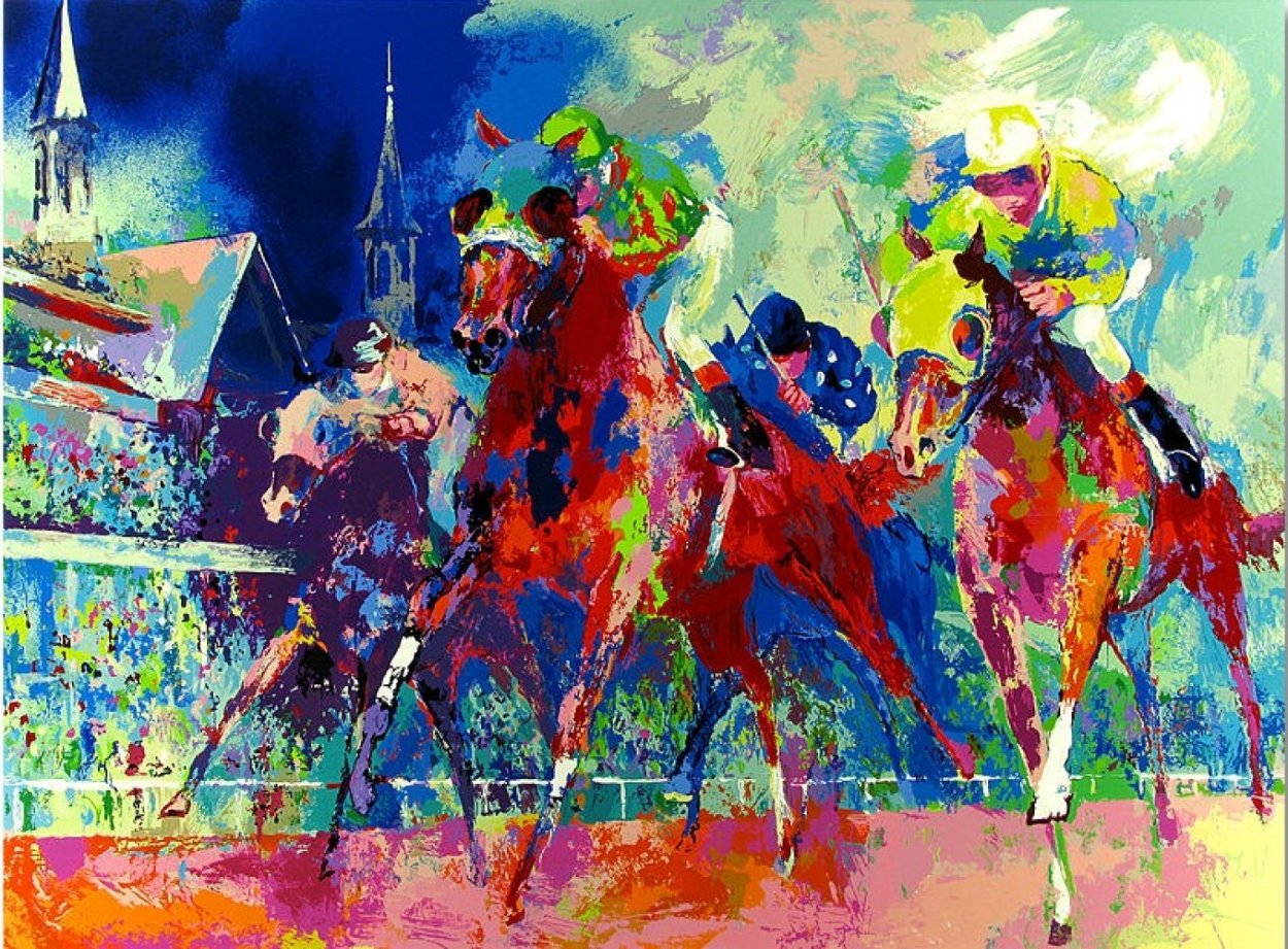 Churchill Downs AP 1993 Limited Edition Print by LeRoy Neiman