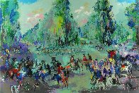 Hunt Rendezvous (Homage to Oudry) 1992 Limited Edition Print by LeRoy Neiman - 0