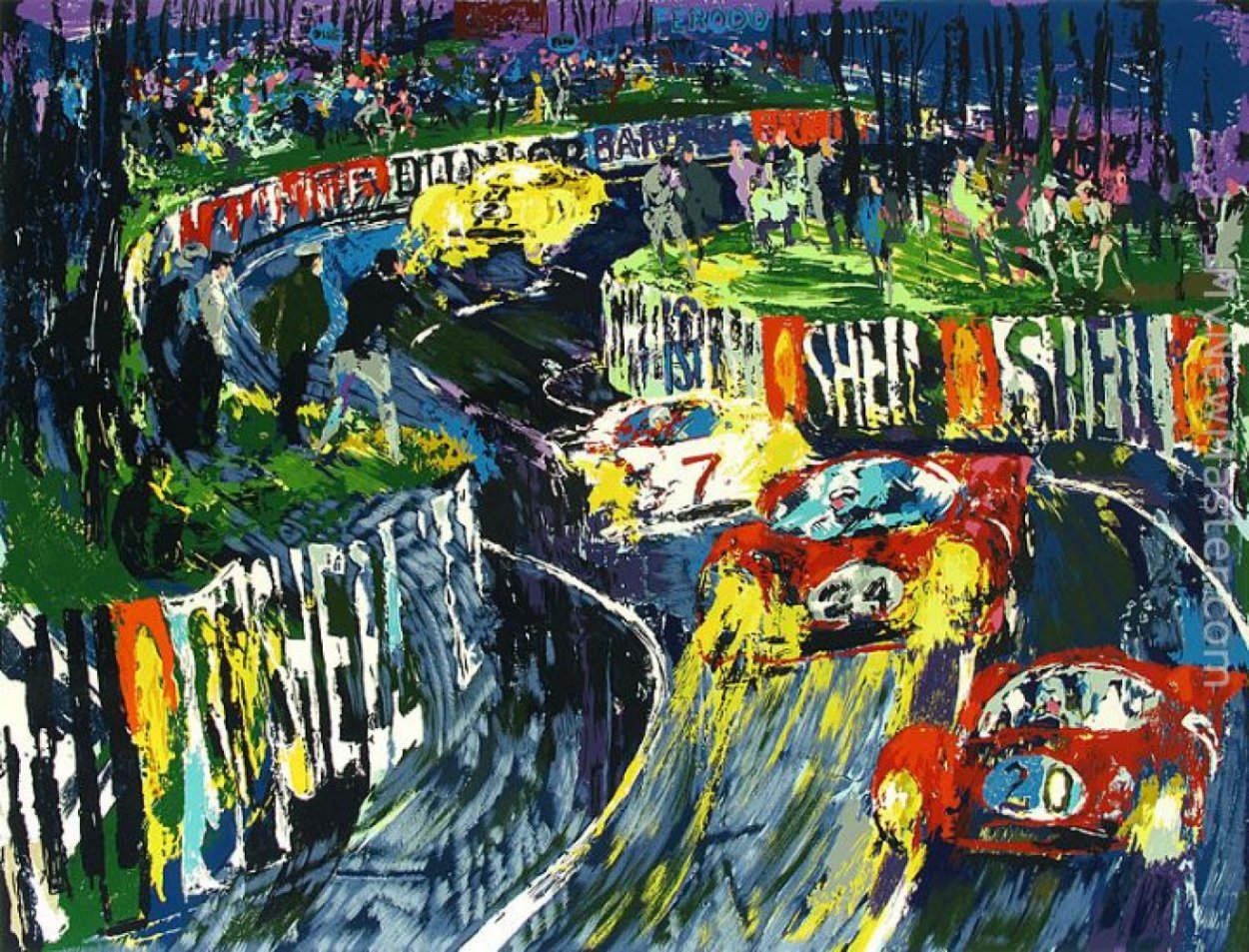 Le Mans Limited Edition Print by LeRoy Neiman