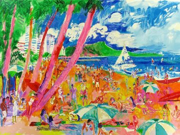 Diamond Head 1988 Limited Edition Print - LeRoy Neiman Diamond Head 1988 Limited Edition Print - LeRoy Neiman