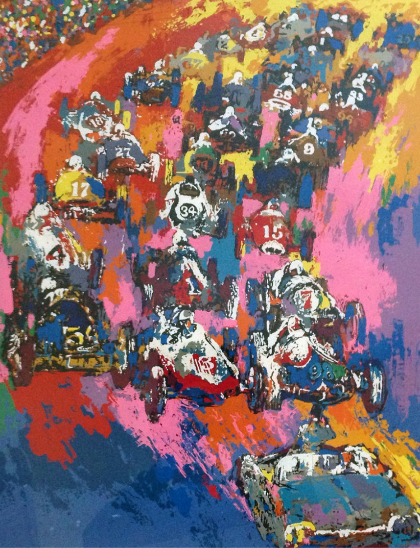 Indy Start '62 AP 1962 Limited Edition Print by LeRoy Neiman