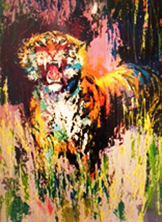 Bengal Tiger 1973 Huge  Limited Edition Print - LeRoy Neiman
