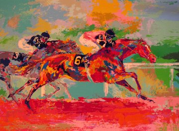Race of the Year 1980 Limited Edition Print - LeRoy Neiman Race of the Year 1980 Limited Edition Print - LeRoy Neiman