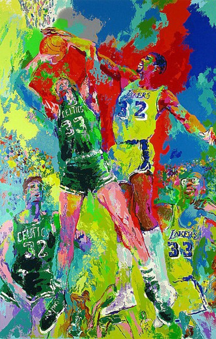 Magic Johnson 1988 Limited Edition Print by LeRoy Neiman Magic Johnson 1988 Limited Edition Print by LeRoy Neiman