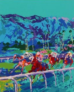 Santa Anita 1979 Limited Edition Print - LeRoy Neiman Santa Anita 1979 Limited Edition Print - LeRoy Neiman