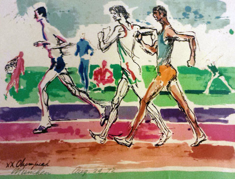 Olympiad Munchen 1972 Limited Edition Print - LeRoy Neiman
