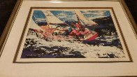 North Seas Sailing  AP 1981 Limited Edition Print by LeRoy Neiman - 2