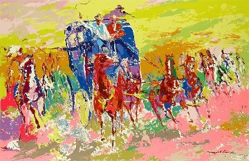 Homage to Remington AP 1973 Limited Edition Print - LeRoy Neiman Homage to Remington AP 1973 Limited Edition Print - LeRoy Neiman