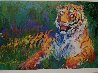Resting Tiger 2008 Limited Edition Print by LeRoy Neiman - 1