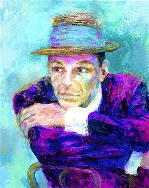 Voice - Frank Sinatra 2002 Limited Edition Print by LeRoy Neiman