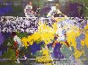 Doubles 1974 - Tennis Limited Edition Print by LeRoy Neiman - 1