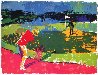 Chipping on 1972 Sam Snead Limited Edition Print by LeRoy Neiman - 1